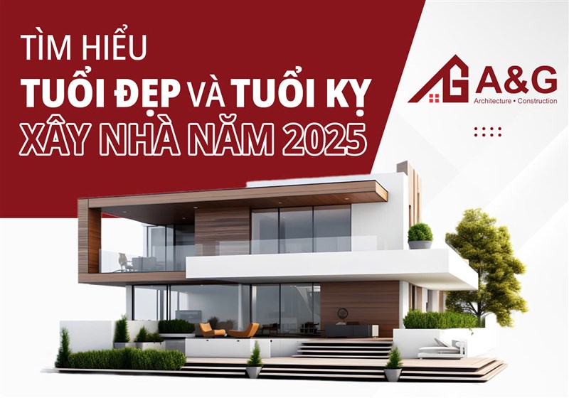 Tìm hiểu tuổi đẹp và tuổi kỵ xây nhà năm 2025