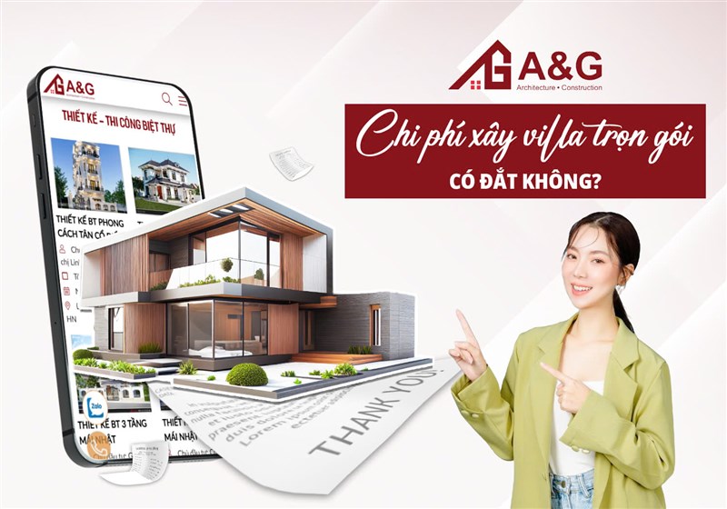 Chi phí xây villa trọn gói có đắt không?