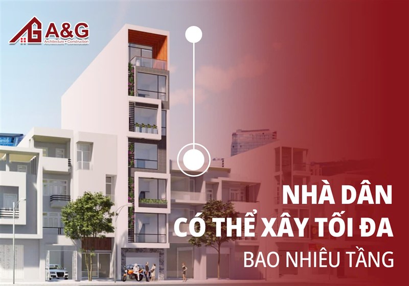 Nhà dân có thể xây tối đa bao nhiêu tầng? 