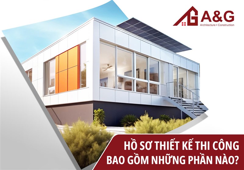 Hồ sơ thiết kế thi công bao gồm những phần nào?