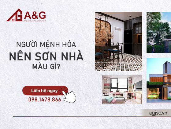 Người mệnh hỏa nên sơn nhà màu gì?
