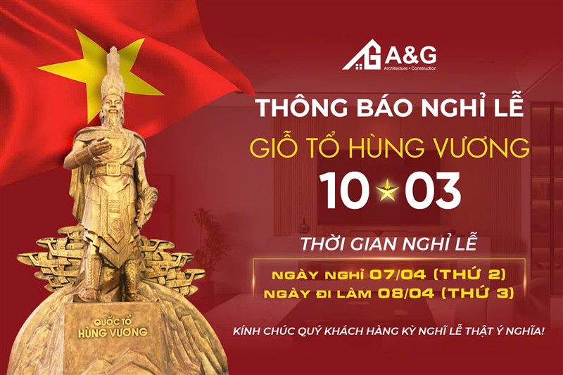 THÔNG BÁO NGHỈ LỄ GIỖ TỔ HÙNG VƯƠNG 2025