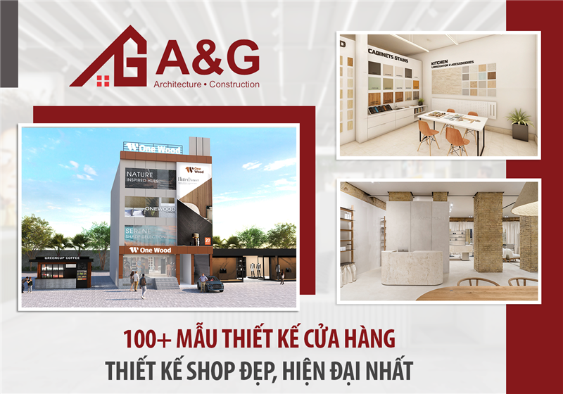 100+ Mẫu thiết kế cửa hàng, thiết kế shop đẹp, hiện đại nhất