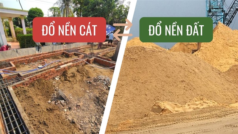 Nên đổ nền bằng cát hay đất để nhà chắc chắn hơn?