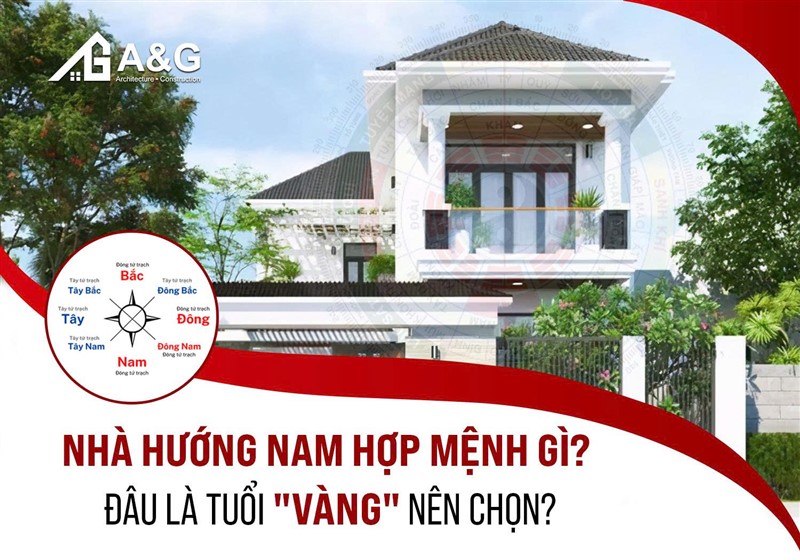 Nhà hướng Nam hợp mệnh gì? Đâu là tuổi "vàng" nên chọn?