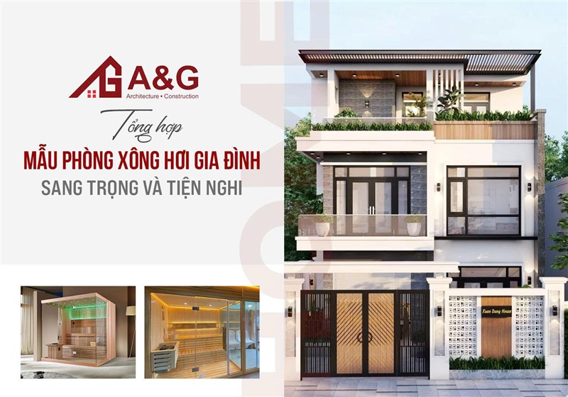 Tổng hợp mẫu phòng xông hơi gia đình sang trọng và tiện nghi