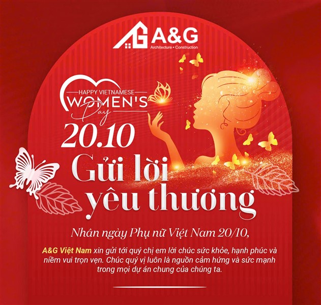 A&G Việt Nam tri ân và chúc mừng toàn thể chị em nhân ngày 20/10