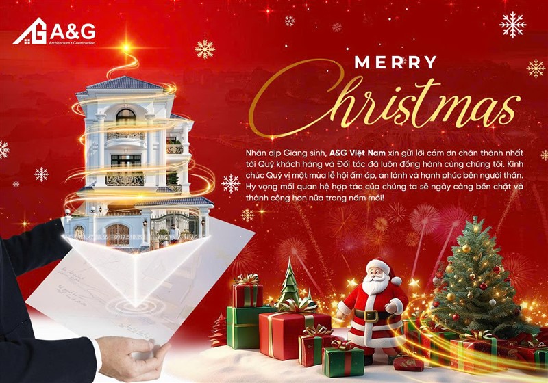 Giáng sinh yêu thương đồng hành bền vững cùng A&G Việt Nam