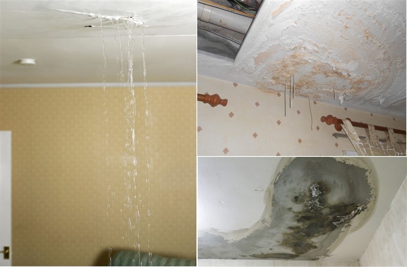 Trần nhà bị thấm nước có ảnh hưởng đến an toàn công trình không?