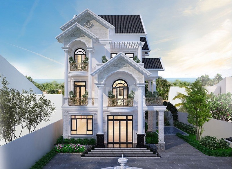 Những lưu ý quan trọng khi trang trí mặt tiền nhà mái Thái