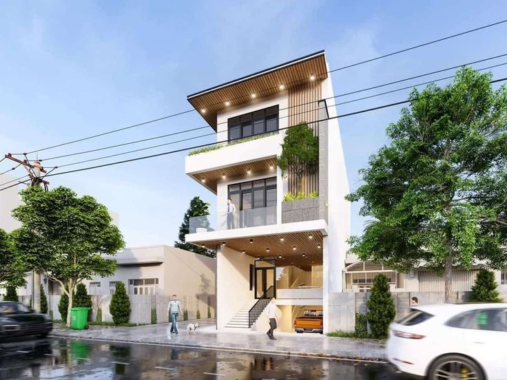 Mẫu thiết kế nhà 3 tầng đẹp sang dẫn đầu xu hướng hiện nay