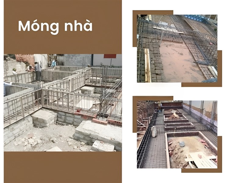 Tại sao móng nhà không xây thẳng hàng với tường?
