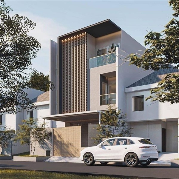 45+ Mẫu cổng nhà phố hiện đại đẹp mê hồn cho năm 2026