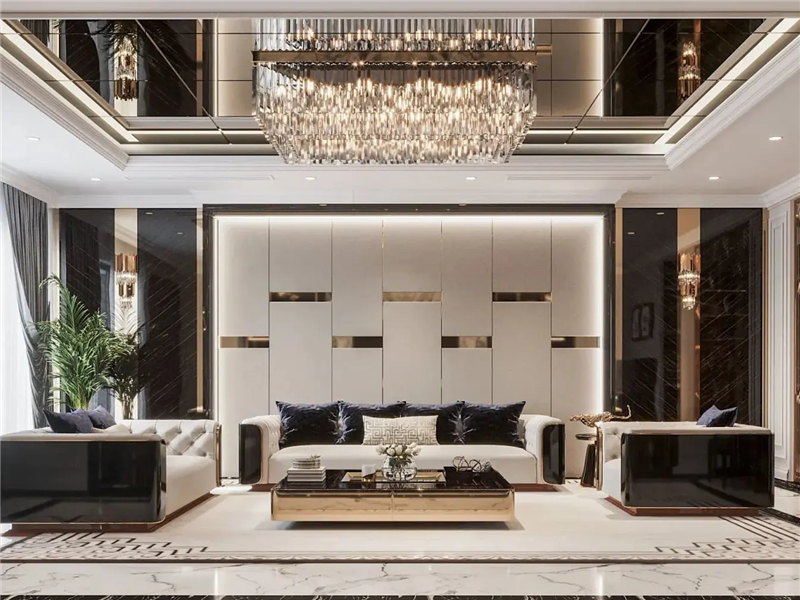 Xu hướng thiết kế nội thất biệt thự Luxury sang trọng dẫn đầu 2026