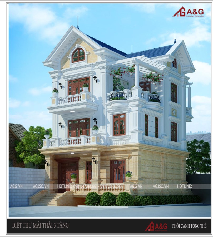 Nhà thầu xây biệt thự trọn gói - Đẳng cấp và sang trọng
