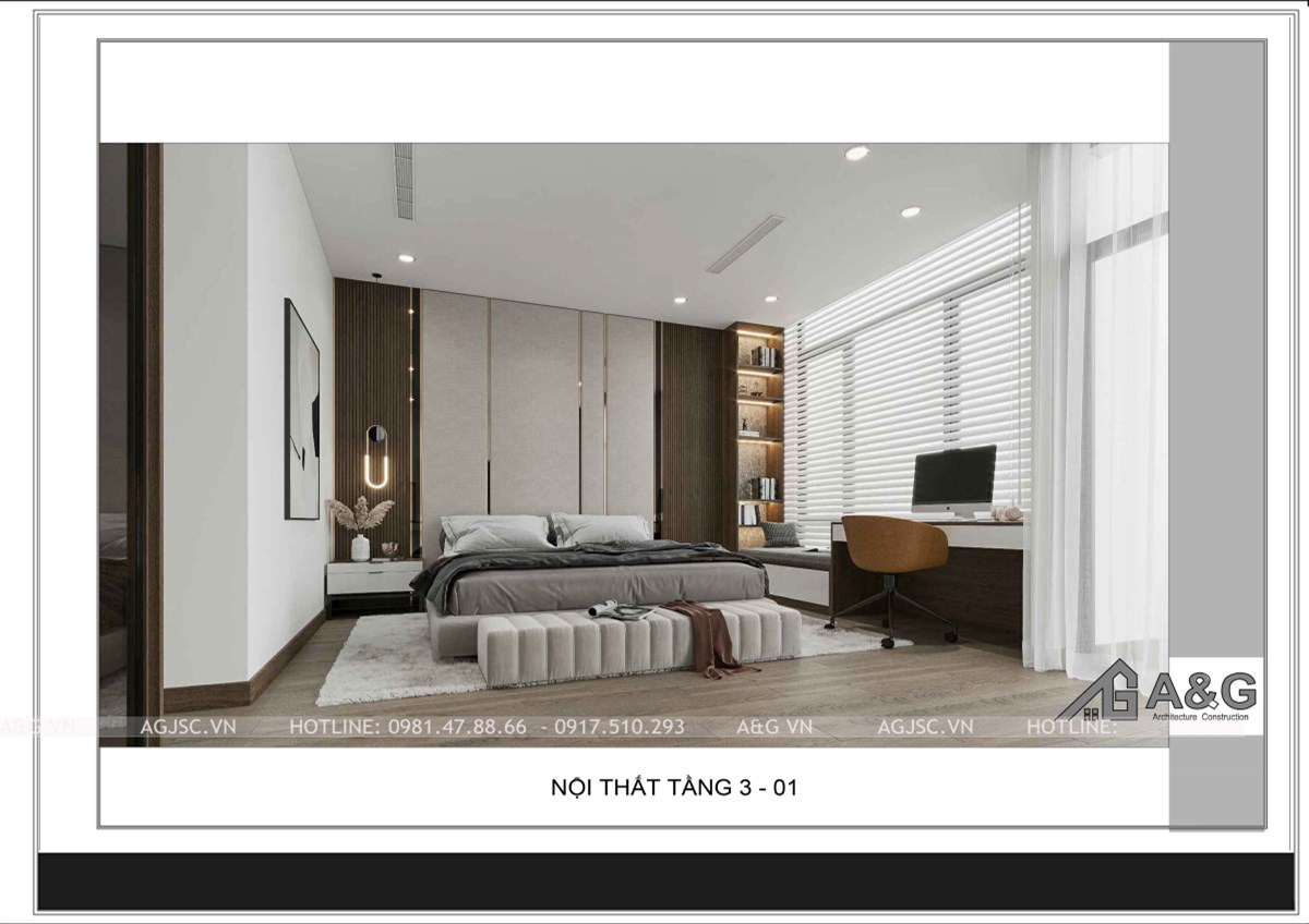 Xu hướng xây nhà phòng ngủ hiện đại 2024