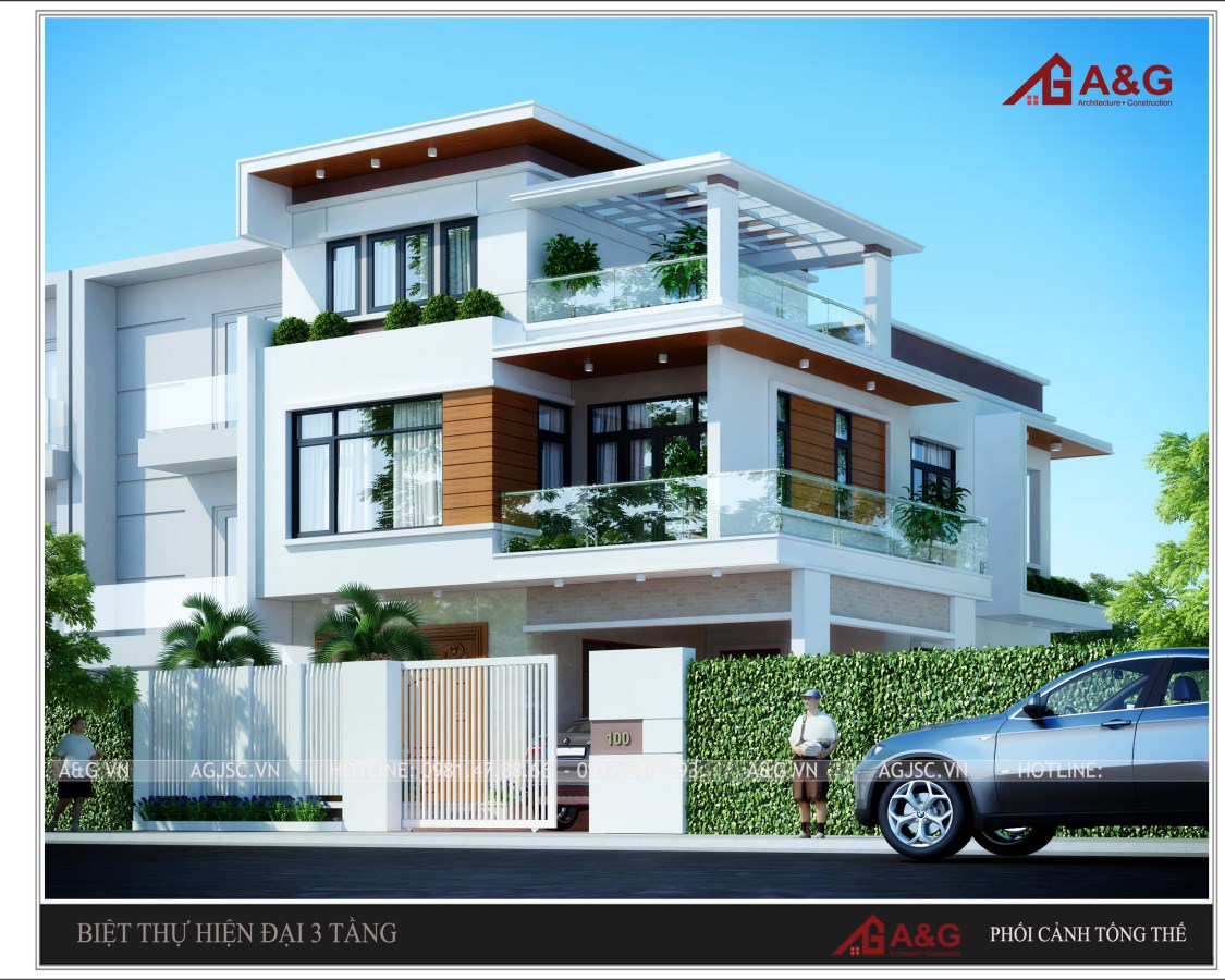 A&G – Đơn vị thi công xây dựng biệt thự trọn gói chất lượng cao