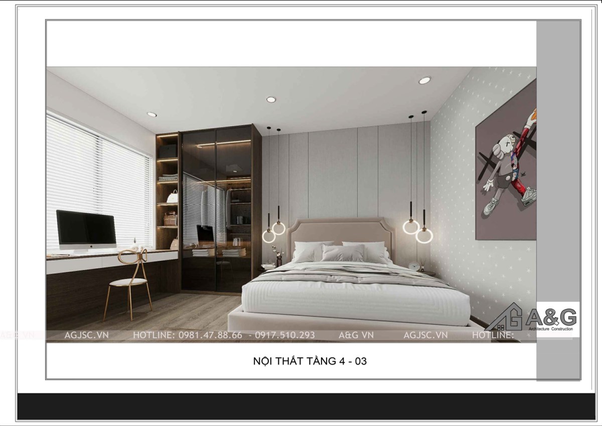 Xu hướng xây nhà phòng ngủ hiện đại 2024