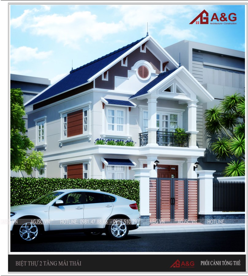 Nhà thầu xây biệt thự trọn gói - Đẳng cấp và sang trọng
