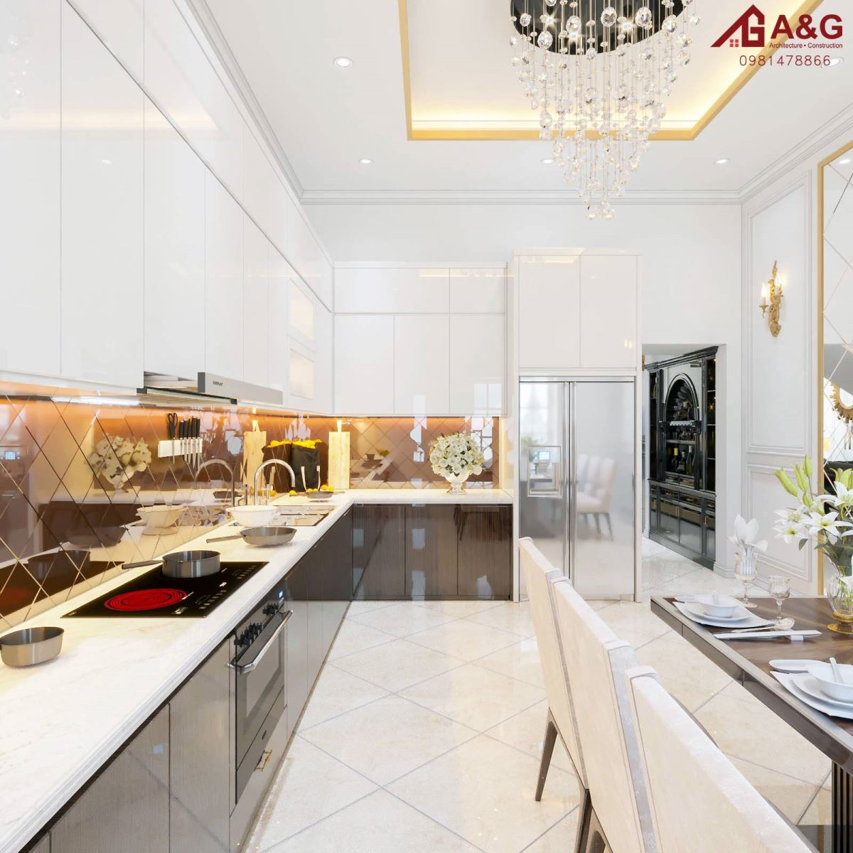 Hướng dẫn cách chọn kích thước tủ bếp phù hợp cho gia đình Việt