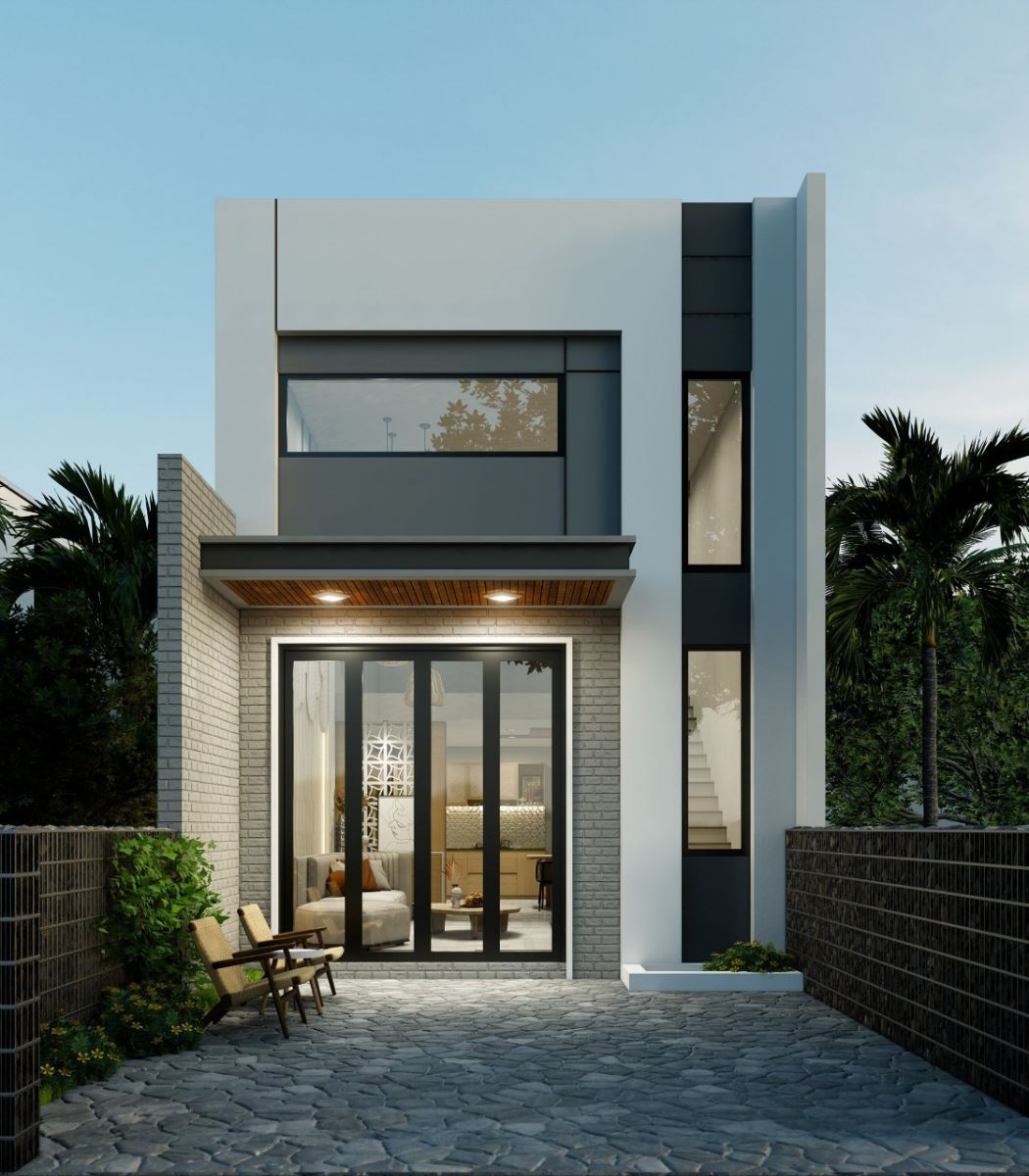 Tổng hợp mẫu nhà 1 tầng 2 phòng ngủ 100m² đẹp kèm dự toán chi phí 2025