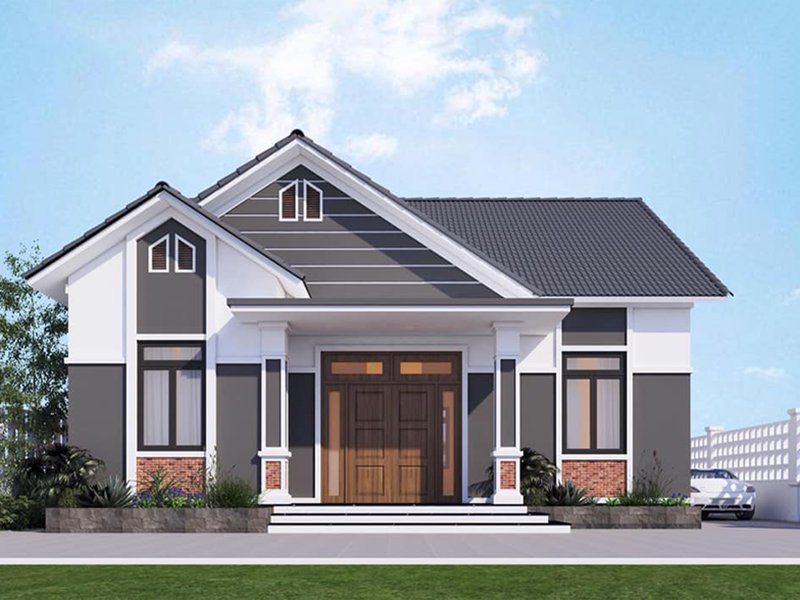 Những mẫu nhà cấp 4 mái Thái đẹp và được ưa chuộng nhất năm 2024