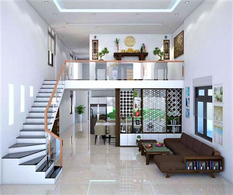 50 mẫu nhà cấp 4 gác lửng đẹp, tiết kiệm chi phí xây dựng