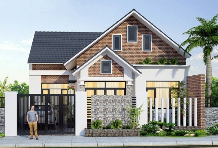 50 mẫu nhà cấp 4 gác lửng đẹp, tiết kiệm chi phí xây dựng