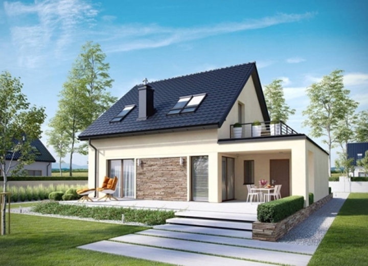 50 mẫu nhà cấp 4 gác lửng đẹp, tiết kiệm chi phí xây dựng