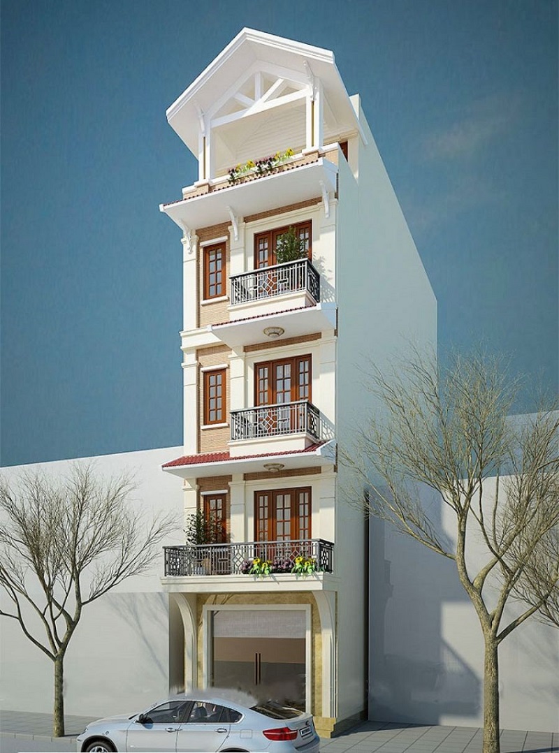 Chi phí thực tế để xây dựng nhà 5 tầng 50m² là bao nhiêu?