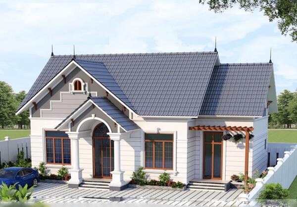 5 Mẫu nhà vườn đẹp, thoáng mát với chi phí xây dựng hợp lý