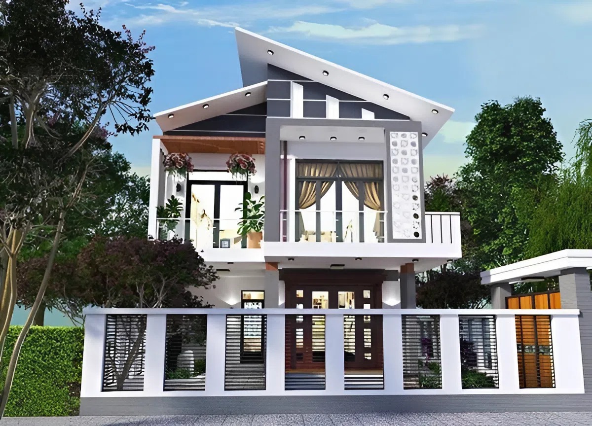 Tất tần tật về phong thủy nhà 2 mái trước sau bạn nên biết