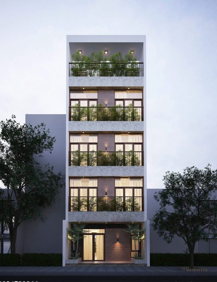Chi phí thực tế để xây dựng nhà 5 tầng 50m² là bao nhiêu?