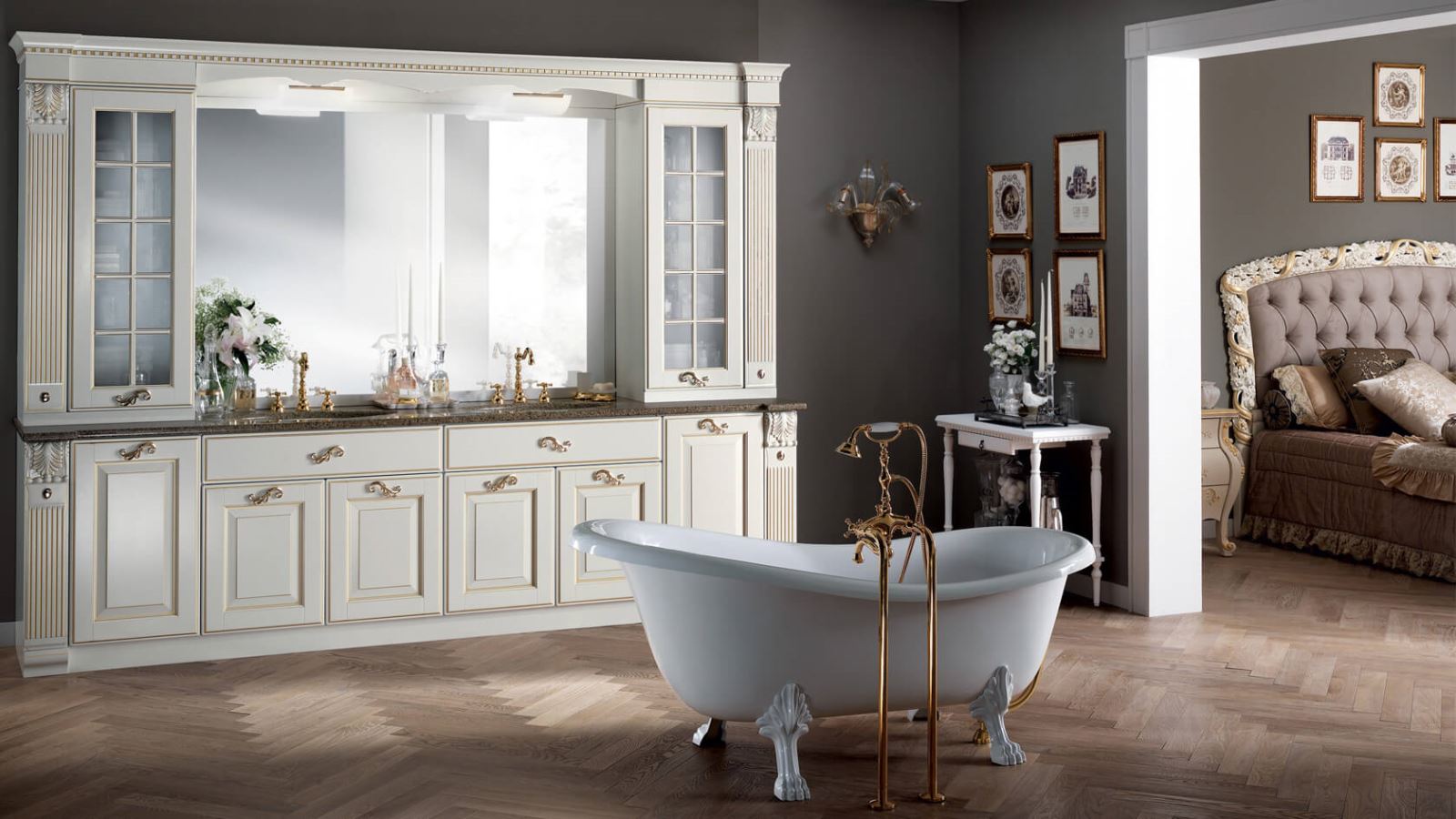 Bí quyết thiết kế phòng tắm tân cổ điển đẹp chuẩn châu Âu
