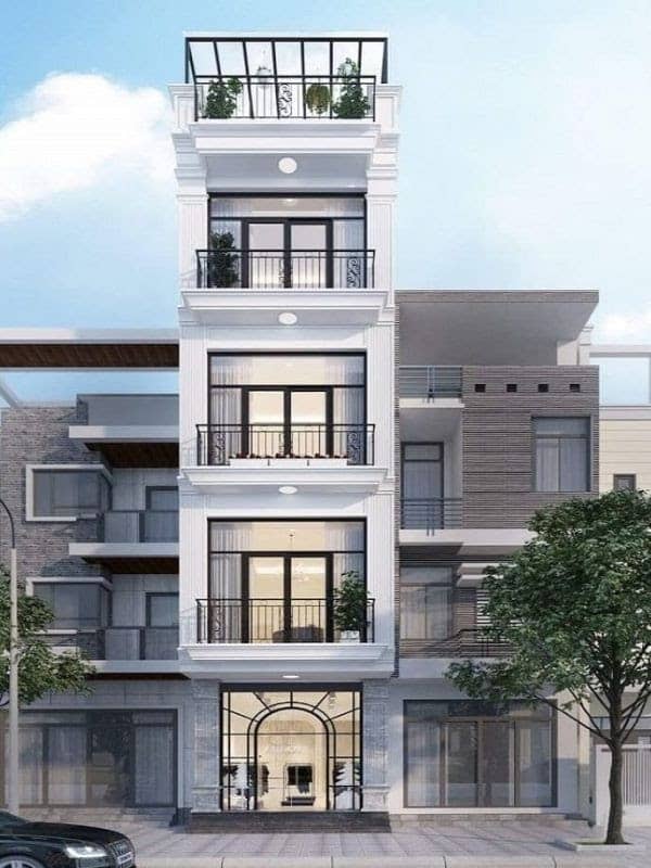 Chi phí thực tế để xây dựng nhà 5 tầng 50m² là bao nhiêu?