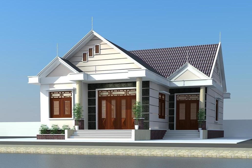 Những mẫu nhà cấp 4 mái Thái đẹp và được ưa chuộng nhất năm 2024