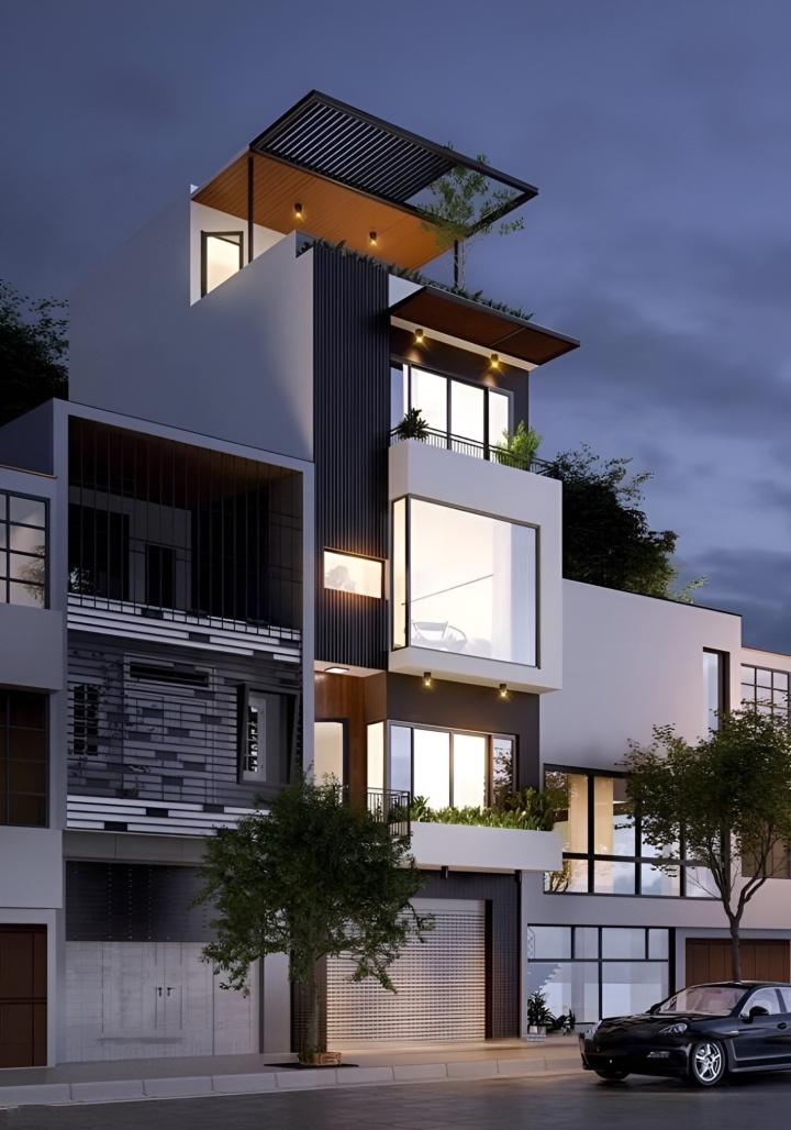 Chi phí thực tế để xây dựng nhà 5 tầng 50m² là bao nhiêu?